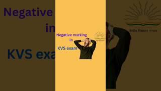 Negative marking in kvs exam?         #youtube #viral #youtubeshorts #youtubeshorts #traningjunction