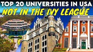 20 Best Universities in USA Not in the Ivy League