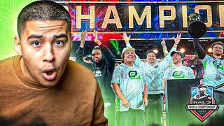 SHOTZZY REACTS TO OPTIC HALO WINNING WORLD CHAMPIONSHIP LIVE