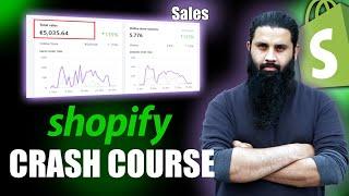 Shopify Dropshipping Full Course | How To Create A Shopify Store Complete Tutorial For Beginners