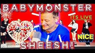 NEW MONSTIEZ Reacts to BABYMONSTER's Epic 'SHEESH' Live Performance!