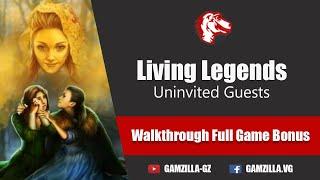 Lets Play Living Legends 6 Uninvited Guests Full Bonus Walkthrough Big Fish Adventure Games 1080 HD