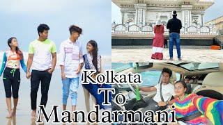 Kolkata to mandarmani || vlog || Beauty khan || Arbaz mallick || jeet || Jiya khan