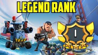 Boom Beach Warships Season 63 Legend Rank with Seekers