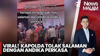 Viral! Video Momen Kapolda Jateng Tolak Salaman dengan Andika Perkasa - iNews Malam 26/09