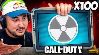 j'ai refait le DÉFI ULTIME de GOTAGA sur CALL OF DUTY .... (100 nucléaires en moins d'une SEMAINE)