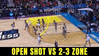 How to beat a 2-3 zone defense