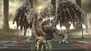 Elden Ring - Dragonlord Placidusax Boss Fight (4K 60FPS)