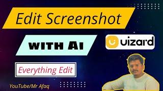 Screenshot edit kaise kare | How to edit screenshot in UIZARD | Screenshot Editor ONLINE 2024