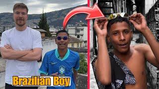 Viral Brazilian Boy Mc Menor Jp with @MrBeast ||Meme Super Shop||