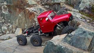 Top Crawling! Furitek Cayman Pro 6x6 Rock Micro Crawler