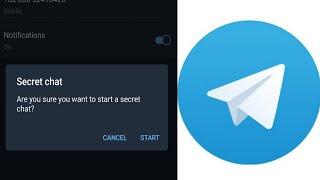 How To Open Secret Chat In Telegram