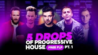 5 DROPS of Progressive House! - FREE FLP - PT. 1