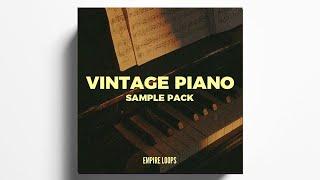 Free Vintage Piano Sample Pack ~ Pre Chopped Piano Samples (Loop Kit)
