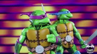 NECA Turtles in Time Stop-Motion (with McCannimation)