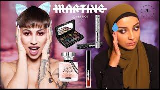 Une voilée teste la marque MARTINE COSMETICS ! (ça promet...)