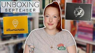 UNBOXING der SEPTEMBER Boxen 2022 - Fairyloot & illumicrate | reading with Maren