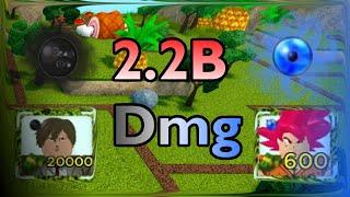 2.2B Dmg Farm Using New Orbs | All Star Tower Defense