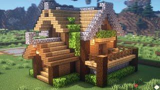 Minecraft: Casa Perfecta para Survival | Casa Minecraft de Madera *Fácil*