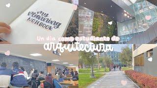 VLOG #2 | Un día como estudiante de arquitectura #study #studyvlog #studygram #arquitectura