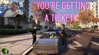 X, Yuno and Tommy T get Pulled over by Den Shiesty and things get HEATED | GTA RP NoPixel 4.0