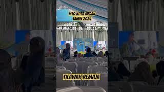 Ahmad Husnan Tilawah Remaja MTQ kota Medan tahun 2024 #qoriinternasional #mtq2024 #fyp