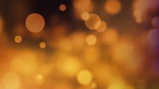 Motion Background - Orange Bokeh Lights, Light Effects Background, Motion Graphics - No Copyright