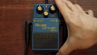 GEAR NERDS - Boss Blues Driver BD-2 pedal demo (no talking)