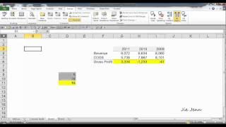 Excel - How To Lock Individual Cells