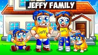 Having a JEFFY FAMILY in Roblox!