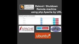 Remote System reboot & Shutdown using php + URL Call from remote system in Same newtwork