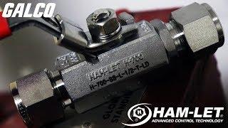 Ham-Let's H-700 Series Ball Valves