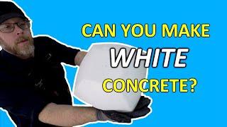 Can You Make White Concrete?