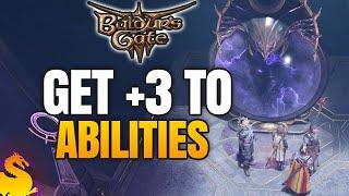 Get +3 permanent Ability upgrade - BALDUR'S GATE 3