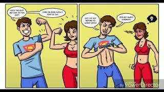 Muscle Girl Comic