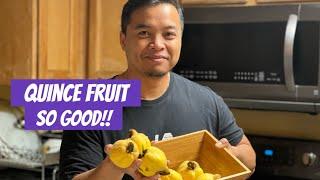 Quince Fruit How to Eat *Amazing Underrated Fruit*