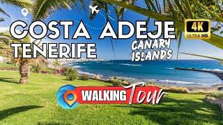 Exploring Costa Adeje [Tenerife ] | Walking Tour 4K in Beautiful Beaches in Tenerife South