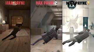 Max Payne Vs Max Payne 2 Vs Max Payne 3 I Comparison