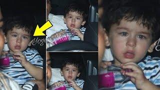 Oh Taimur Ali Khan crying because of his Nanny behaviour and missing mom Kareena