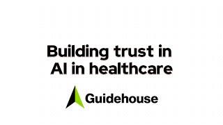 Building trust in AI