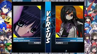 NICK54222 MUGEN: Mai Kawasumi and Sayuri Kurata VS Homura Akemi and Madoka Kaname (Birthday 2018)