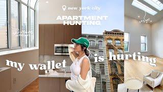 NYC APARTMENT HUNTING | touring 10 apartments in manhattan and brooklyn *prices / budget & tips*