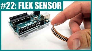 How to Use a Flex Sensor with an Arduino (Lesson #22)