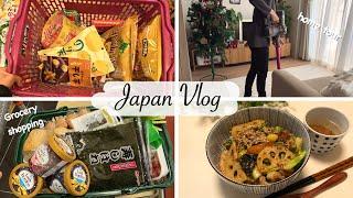 home tour, shopping for snacks, grocery shopping | living in japan
