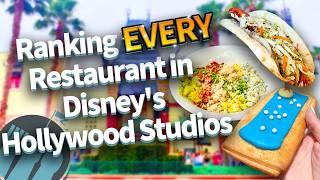 Ranking EVERY Restaurant in Disney's Hollywood Studios