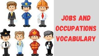 Jobs and Occupations Vocabulary in English | English practice