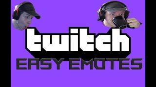 How to make a (Quick and Simple) sub emote for Twitch! Tutorial!