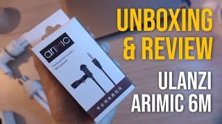 UNBOXING & REVIEW Ulanzi Arimic Clip On Microphone 6M - Perbandingan Dengan Clip On Biasa