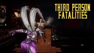 MK11 Sindel Fatalities in Third Person Camera Mode (Mortal Kombat 11 Mods)