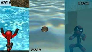 Evolution Of Stickman Rope Hero Drowning  (2016-2022)